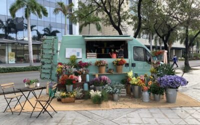 La Marchanta: El primer flower Truck en República Dominicana